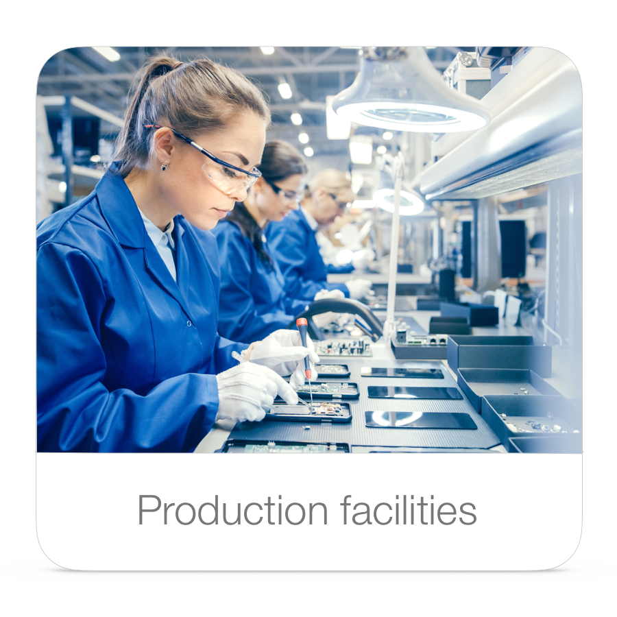 Production facilities